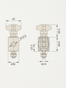 781 Головка для опоры L 48.8