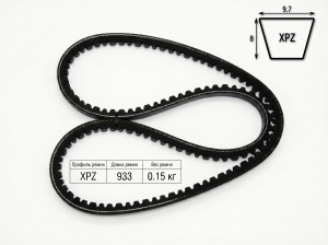 Ремень зубчатый XPZ 933 TRUE BELTS Ремень зубчатый XPZ 933 TRUE BELTS